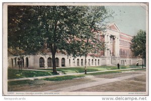 Manual Training School, Sadinaw, Michigan, PU-1910