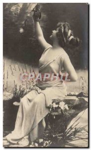 Old Postcard Actress