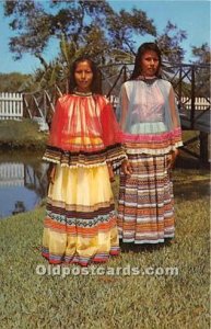 Fort Lauderdale, Seminole Indians, Florida USA Unused 