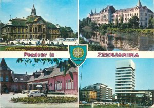 Postcard Europe Serbia Zrenjanina Becicherecul Mare Voivodina multi view