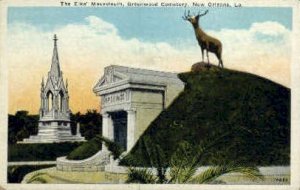 The Elk's Mausoleum, Grenwood Cemetery - New Orleans, Louisiana LA