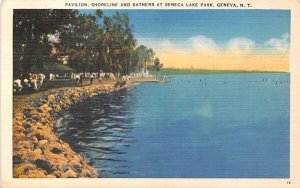 Pavilion Geneva, New York Postcard
