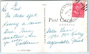 Postcard - A Little Dear