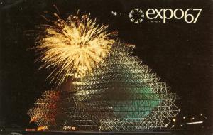 Canada - Quebec, Montreal. Expo '67 Fireworks