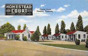 Homestead court Tourist court Franklin Kentucky  