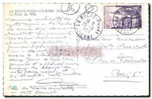 Old Postcard La Roche Posay Vienna Bains City gate