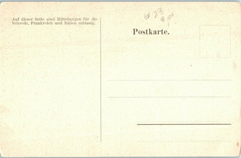 View of Cairo Egypt Vintage Postcard