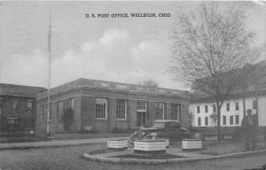 F58/ Wellston Ohio Postcard Jackson Co 1942 U.S. Post Office