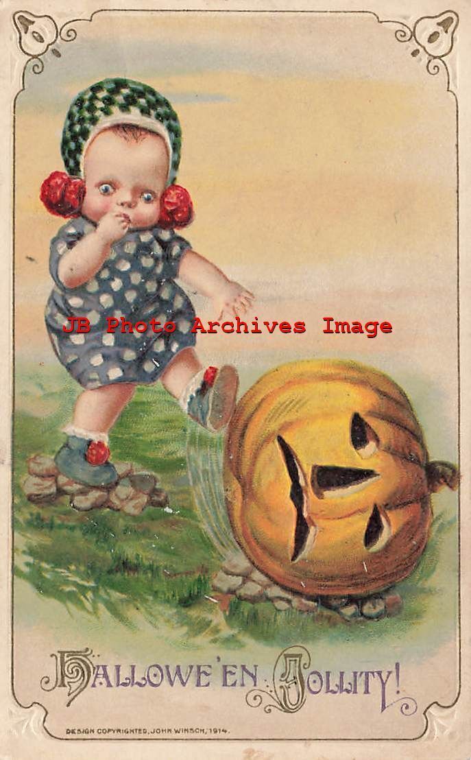 Carte Postale Valentine – Enfant Avec Chat – Jason Freixas – Vers 1910 – Originale