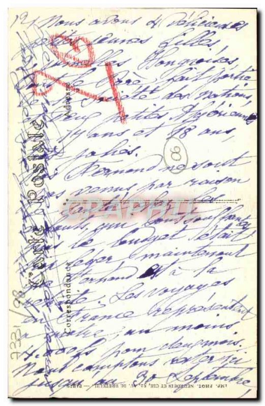 Postcard Old Vence Vue Generale