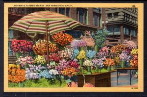 Sidewalk Flower Stands,San Francisco,CA