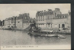 France Postcard - Quimper - Depart Du Bateau De Benodet     RS5040