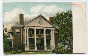 Commercial Club Brockton Massachusetts 1907c postcard