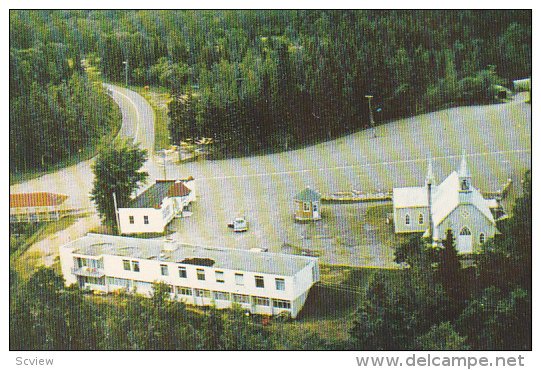 La Premiere Chapelle Et La Residence Du Personnel, Cte Roberval, Quebec, Cana...