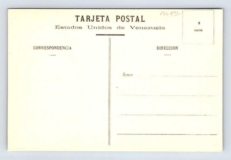 Caracas Venezuela Law Court Early Postcard