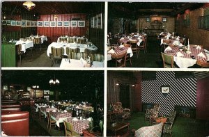 Postcard RESTAURANT SCENE Springfield Illinois IL AJ2945