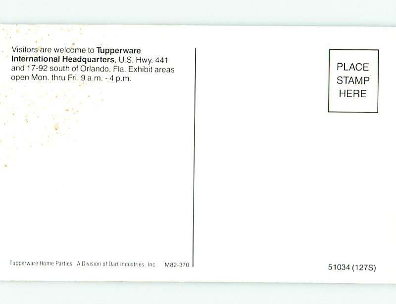 Chrome TUPPERWARE HEADQUARTERS Orlando Florida FL AG3371