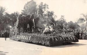 Pasadena California Tournament of Roses Glendale Real Photo Antique PC (J32710)