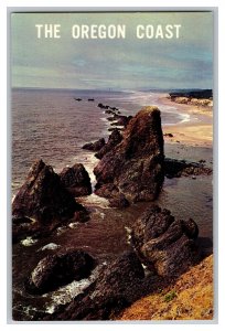 Vintage Postcard OR Oregon Coast Near Seal Rock