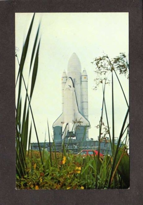 FL NASA Kennedy Space Center Space Shuttle Enterprise Florida Postcard