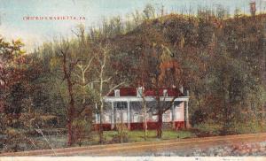 Marietta Pennsylvania Chickies Residence Antique Postcard K88099