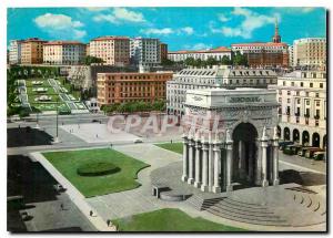 Modern Postcard Genova Victory Square and the monument to soldiers at war graves