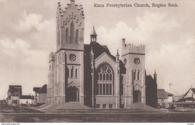 REGINA , Saskatchewan , 1900-10s ; Knox Presbyterian Church : Version-2