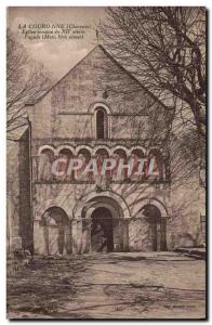 Old Postcard The Crown Roman Church Facade