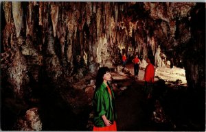 Entrance to King's Palace Carlsbad Caverns National Park NM Vintage Postcard G30