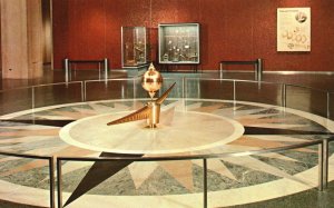 Vintage Postcard The Foucault Pendulum Demonstrating The Rotation Of The Earth