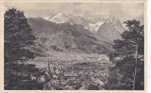 Germany Partenkirchen mit Zugspitze