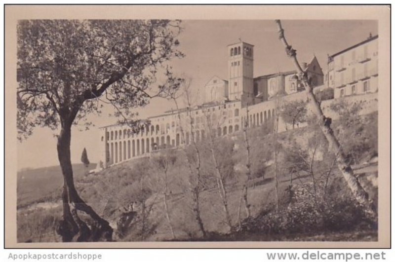 Italy Assisi Perugia Sacre Convento E Basilica Di Saint Francesco