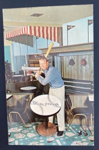 Mint USA Picture Postcard Mickey Mantle Baseball Player Holliday Inn