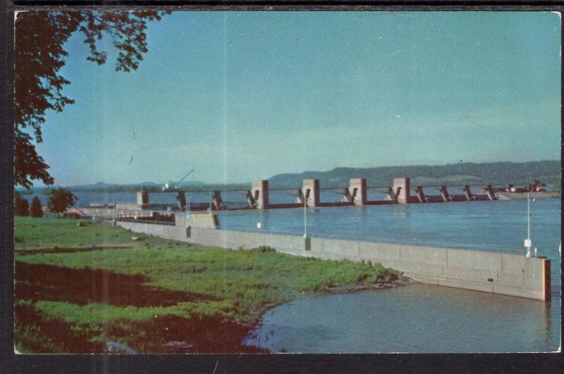 US Gonverment Dam on the Mississippi River BIN