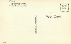 Airplanes Bi State Parks Airport Postcard St Louis Illinois 10827