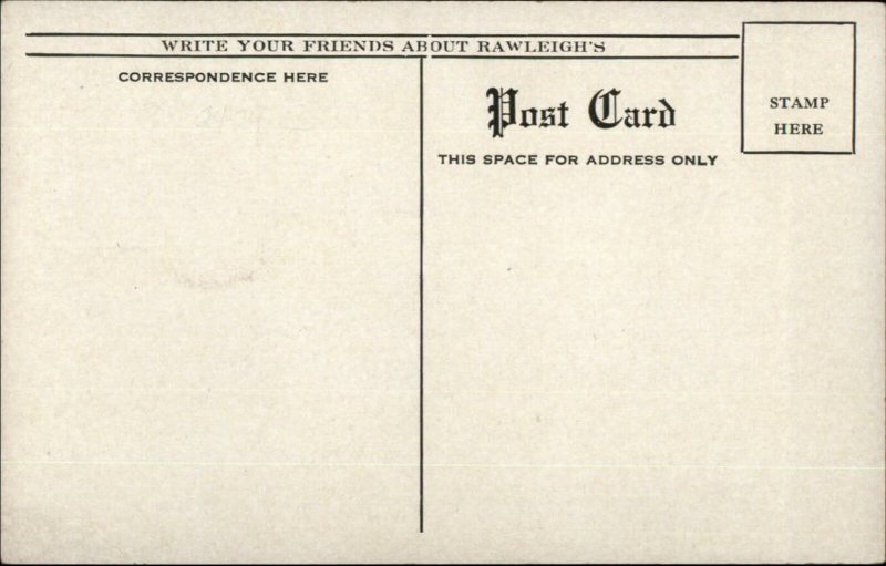 Freeport IL Analytical Lab WT Rawleigh Co c1910 Postcard