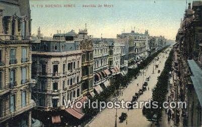 Avenida de Mayo Buenos Aires Argentina Unused 