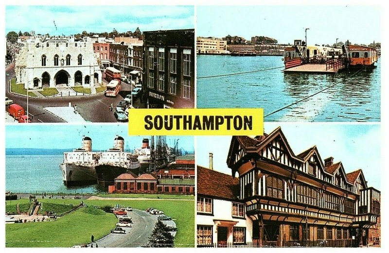 Saludos De Southampton Inglaterra Tarjeta