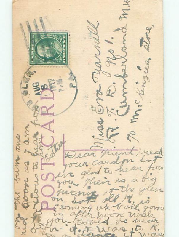 Divided-Back PRETTY WOMAN Risque Interest Postcard AA8371