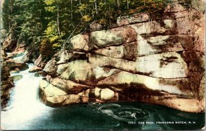 Vtg Franconia Notch New Hampshire NH The Pool 1910s Postcard