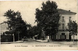 CPA La Loire Pittoresque - MONTBRISON - Avenue de la Gare (225649)