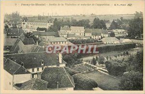 Old Postcard Paray Monial Garden of the Visitation and hazel Apparition