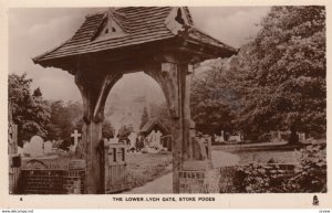 RP: STOKE POGES , The Lower. Lych Gate ; England ; TUCK 3760