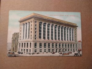 1907-15 New Cook County Court Bldg. Chicago, IL Postcard