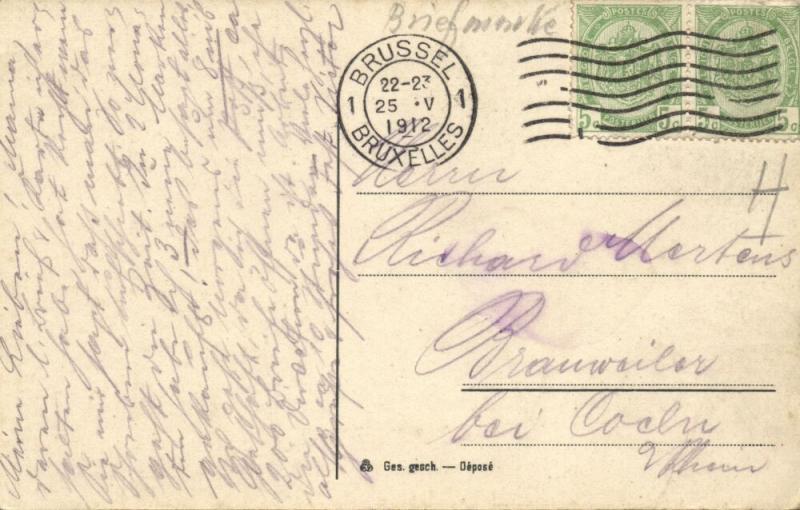 Worldwide Stamp Collection (1912) Postcard