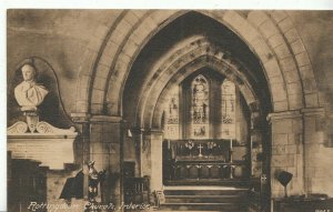 Sussex Postcard - Rottingdean Church - Interior   V120