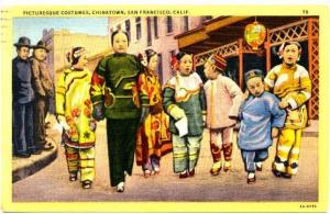 SAN FRANCISCO CA - Chinatown - 1954