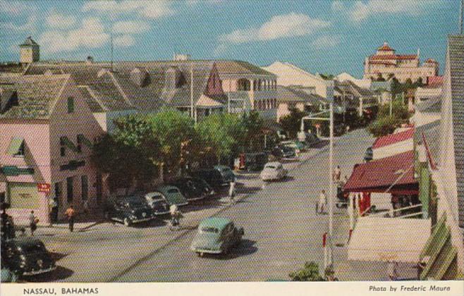 Bahamas Nassau Street Scene