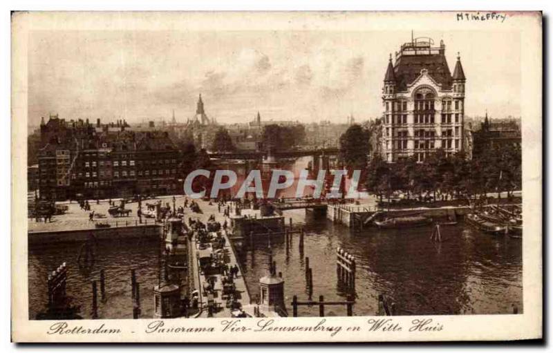 Old Postcard Rotterdam