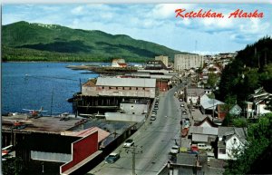 Vintage KETCHIKAN, ALASKA 1960-1970's STREET SCENE VINTAGE CARS, MARINE HIGHWAY